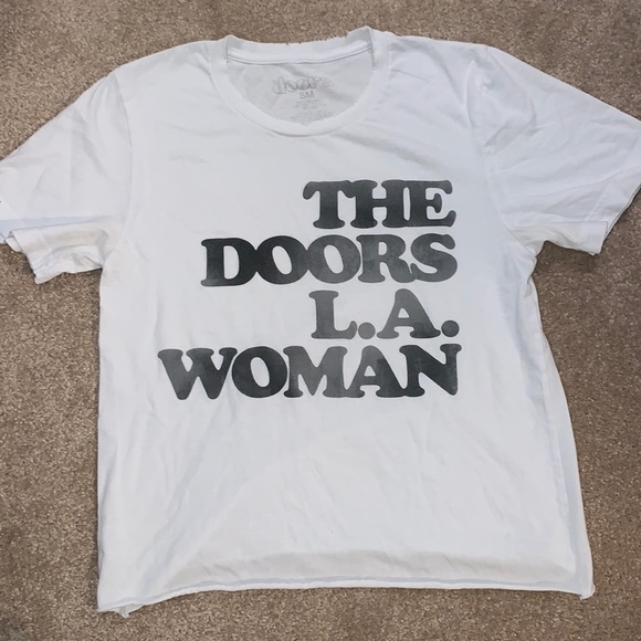 White LA doors band tee - Picture 1 of 3